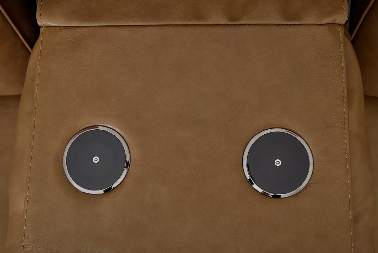 Havertys Milton Power Sofa Saddle Online