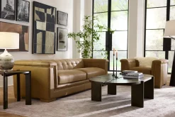 Havertys Morris End Table Dark Umber Sale
