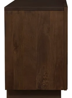 Havertys Morris Entertainment Console Dark Umber Hot