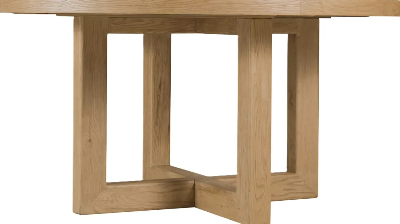 Havertys Mulholland Round Dining Table New