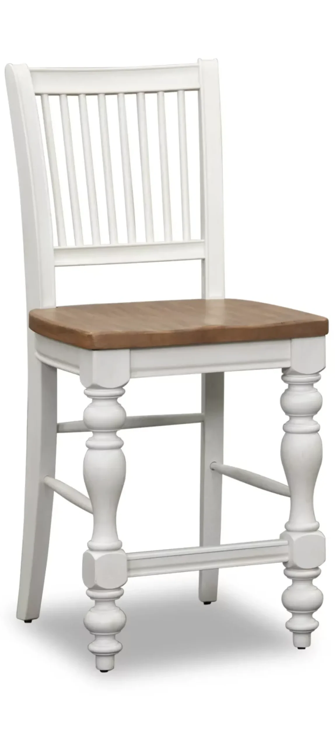 Havertys Nantucket Counter Stool White Hot