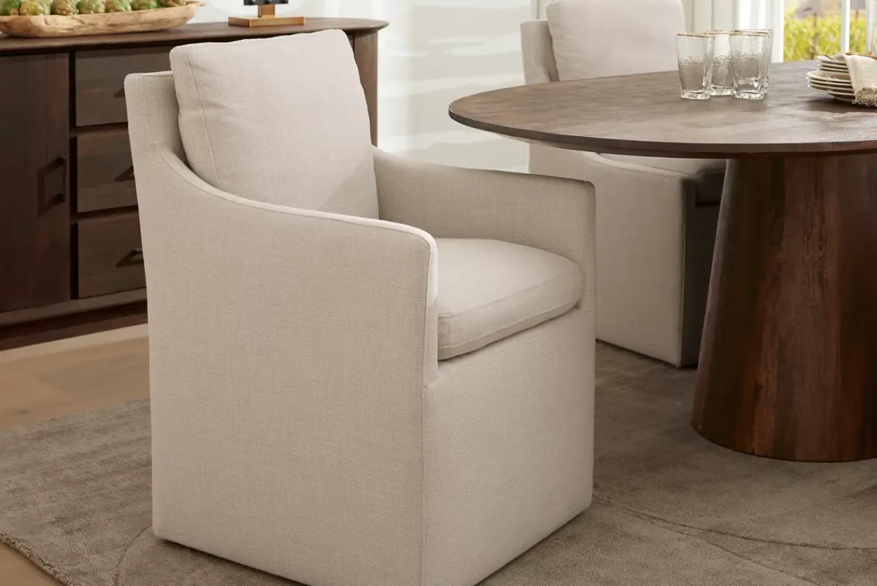 Havertys Nolan Dining Armchair Discount