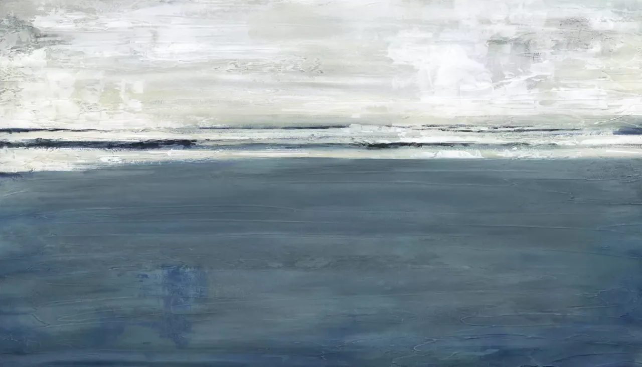 Havertys Ocean Blue Canvas