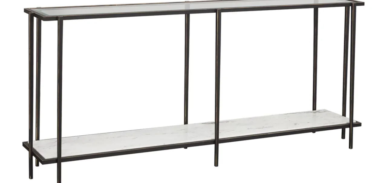 Havertys Olivia Console Table Bronze Outlet