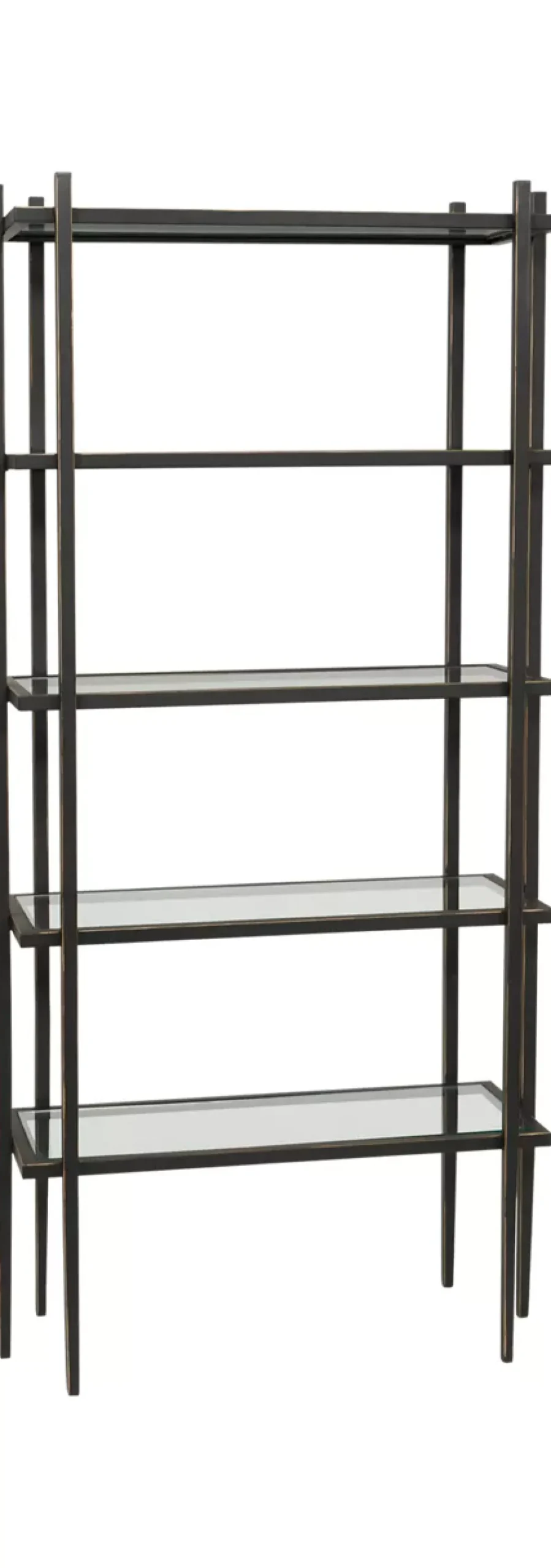 Havertys Olivia Etagere Bronze