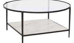 Havertys Olivia Round Coffee Table Bronze Hot