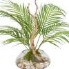 Havertys Palm Fronds Floral Hot