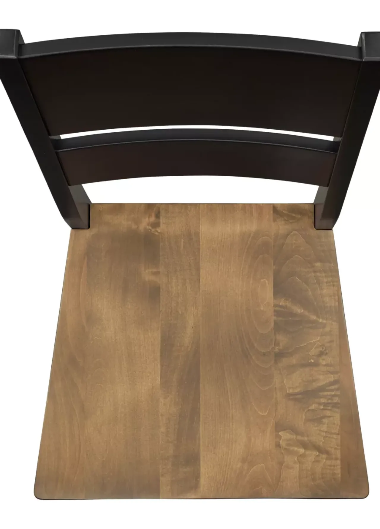 Havertys Parker Counter Stool Maple Leather-Onyx Hot
