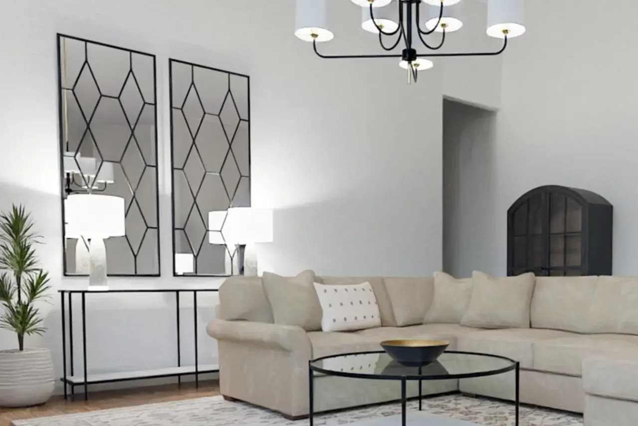 Havertys Paulette Mirror Hot