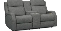 Havertys Pearl Power Loveseat with Console Online