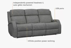 Havertys Pearl Power Sofa Online