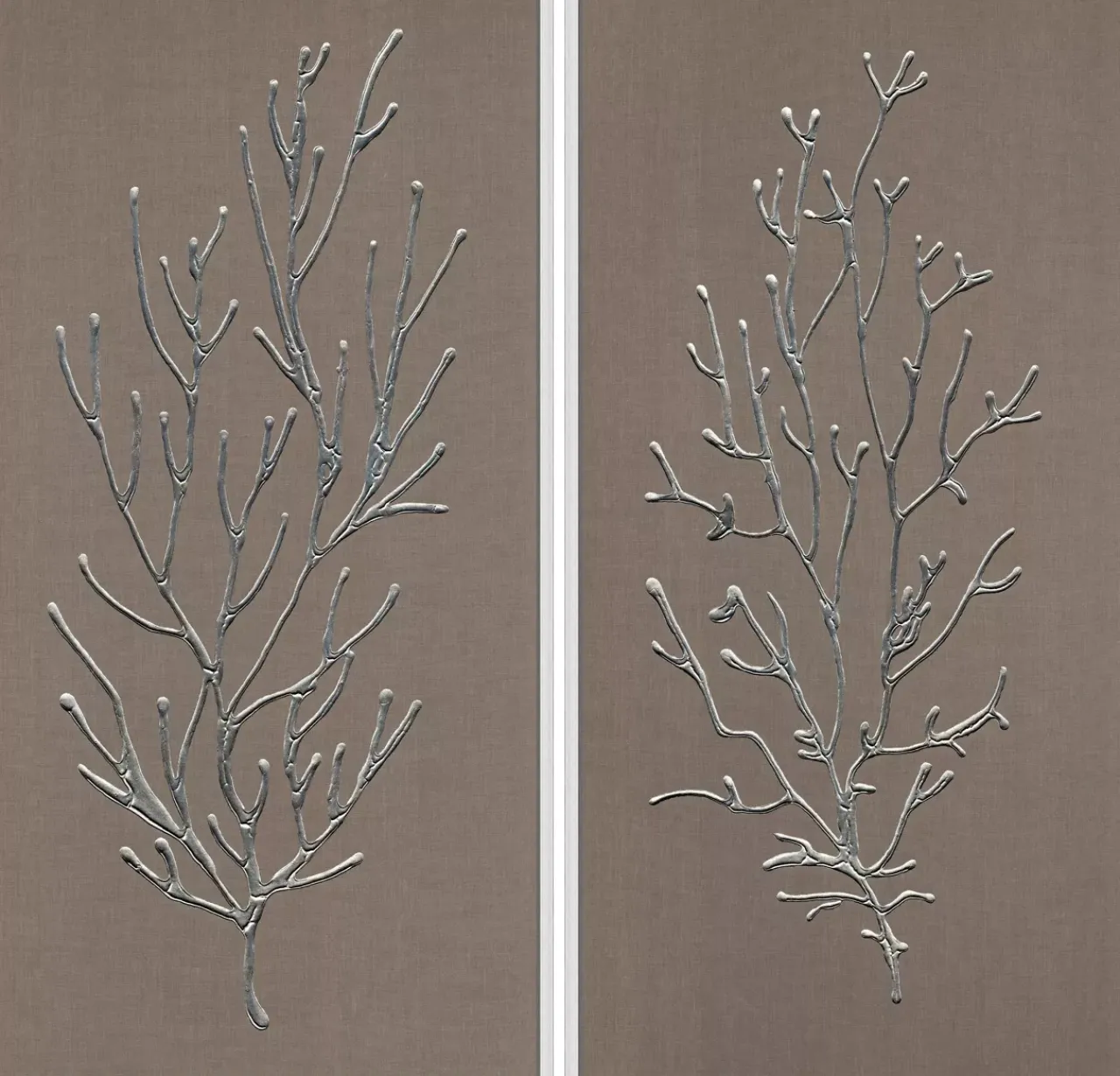 Havertys Pewter Reef Wall Decor Sale