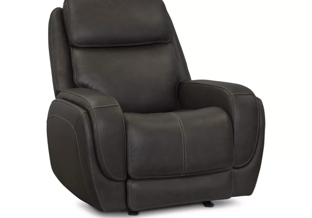 Havertys Polaris Power Glider Recliner Hot
