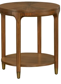 Havertys Porter End Table Brown Best