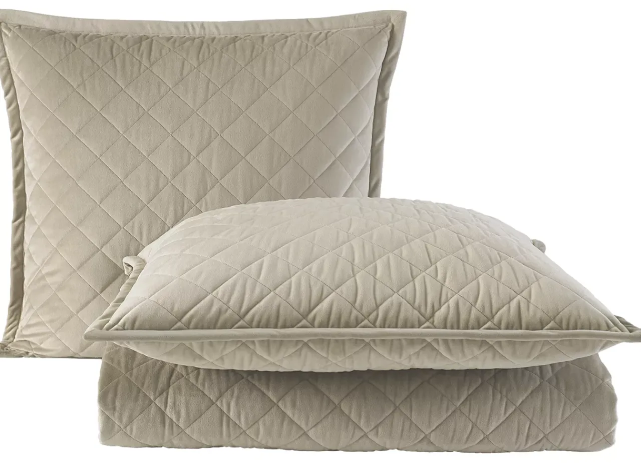 Havertys Quilted Velvet Coverlet Ensemble Discount