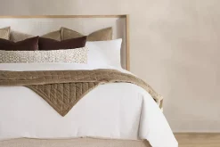 Havertys Quilted Velvet Coverlet Ensemble Discount
