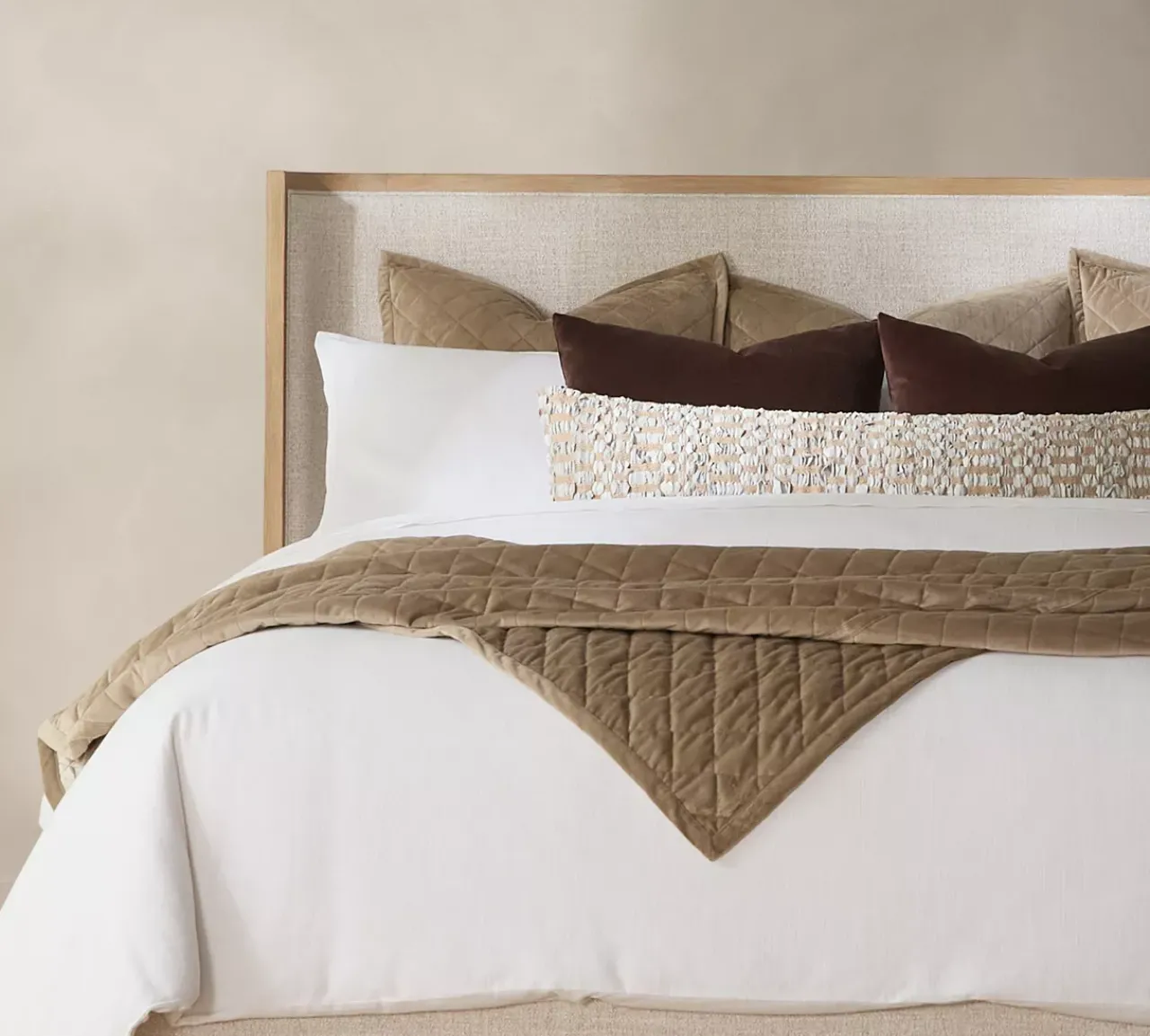 Havertys Quilted Velvet Coverlet Ensemble Discount