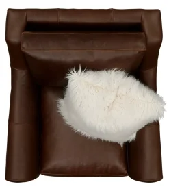 Havertys Rachel Swivel Chair Arsenal Cashew New