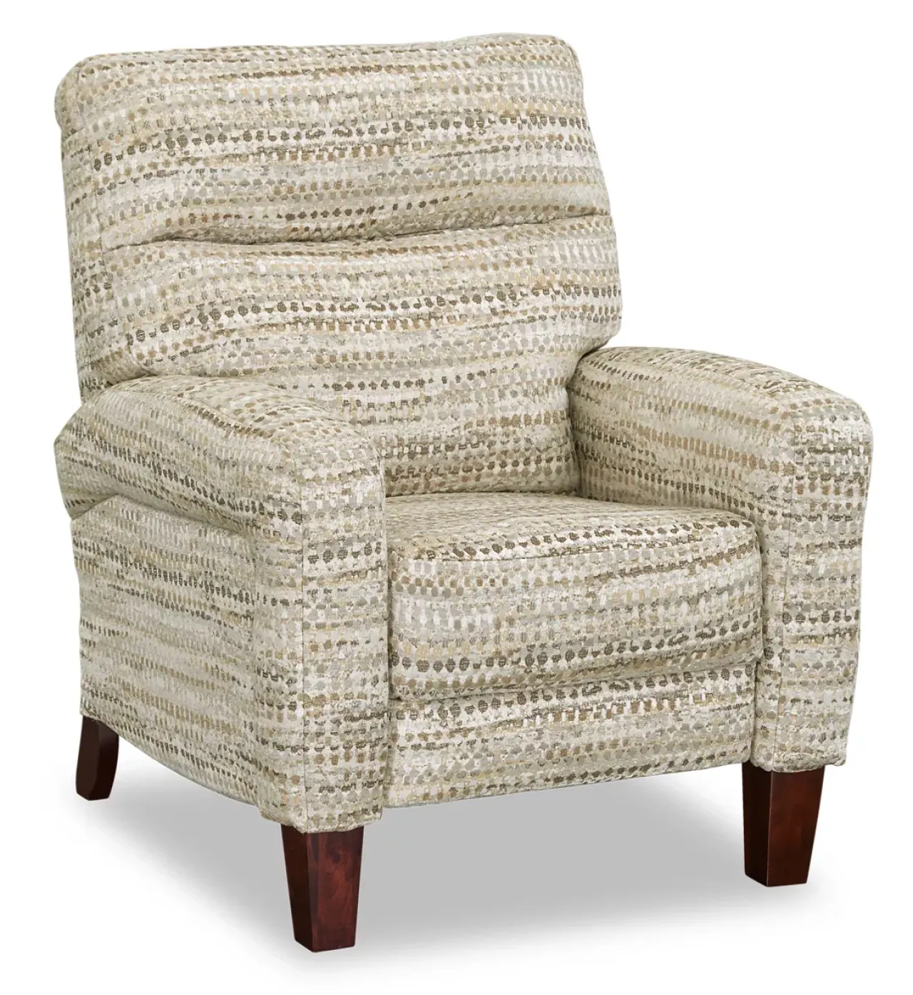 Havertys Remi Manual Recliner Swizzle Stone New