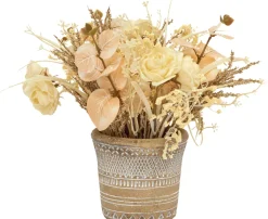 Havertys Rose Eucalyptus Floral Hot