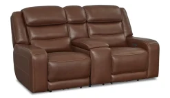 Havertys Ryder Loveseat with Console Hot