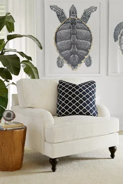 Havertys Sea Turtle Framed Art Discount