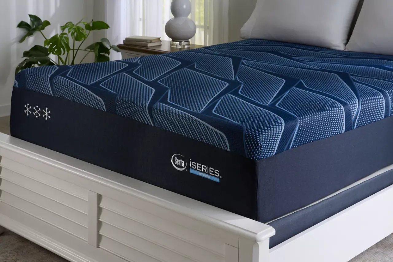 Havertys Serta® iSeries NXG™ Hybrid 2500 Plush Mattress Clearance