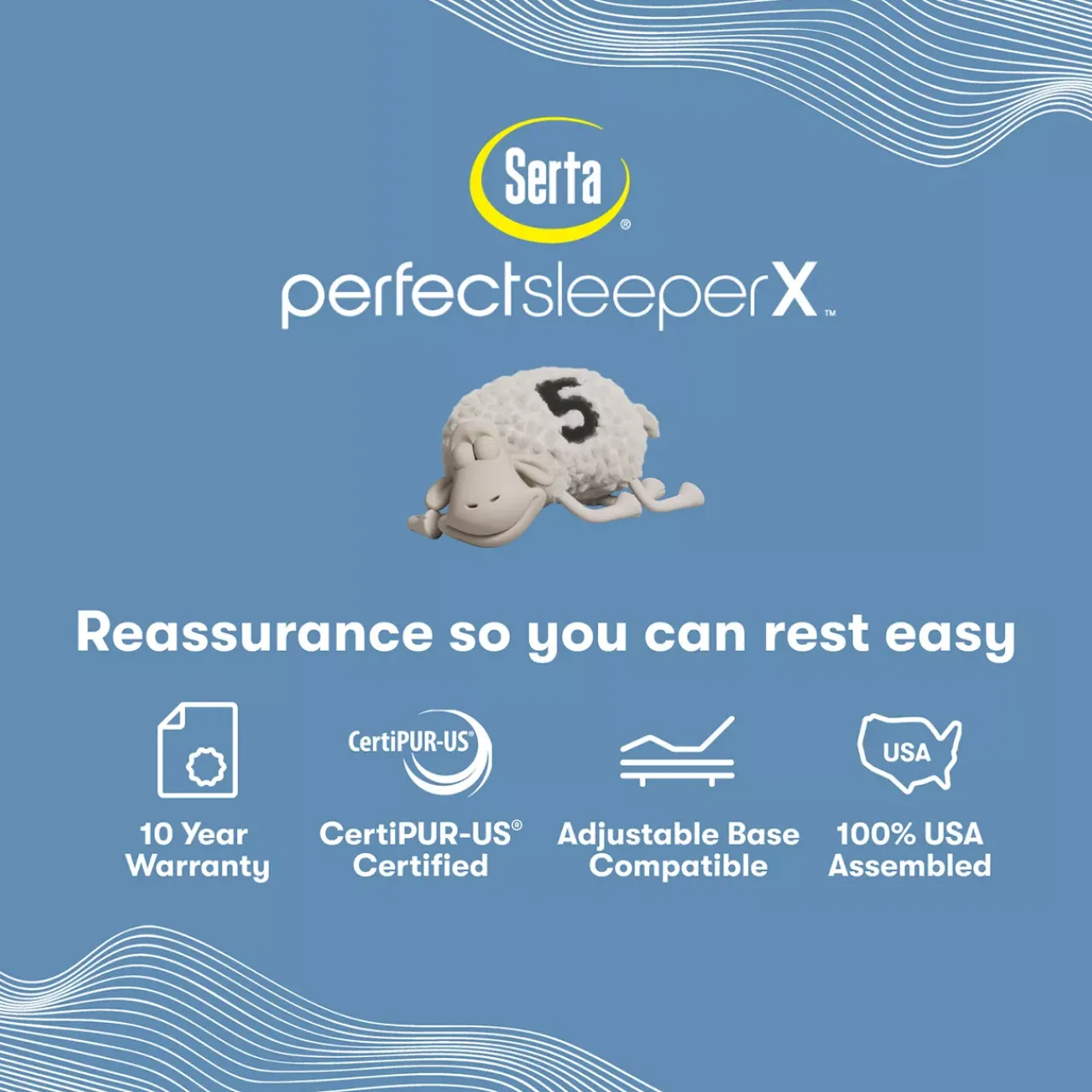 Havertys Serta® Perfect Sleeper X™ Hybrid Prescott Plush Tight Top Mattress Best