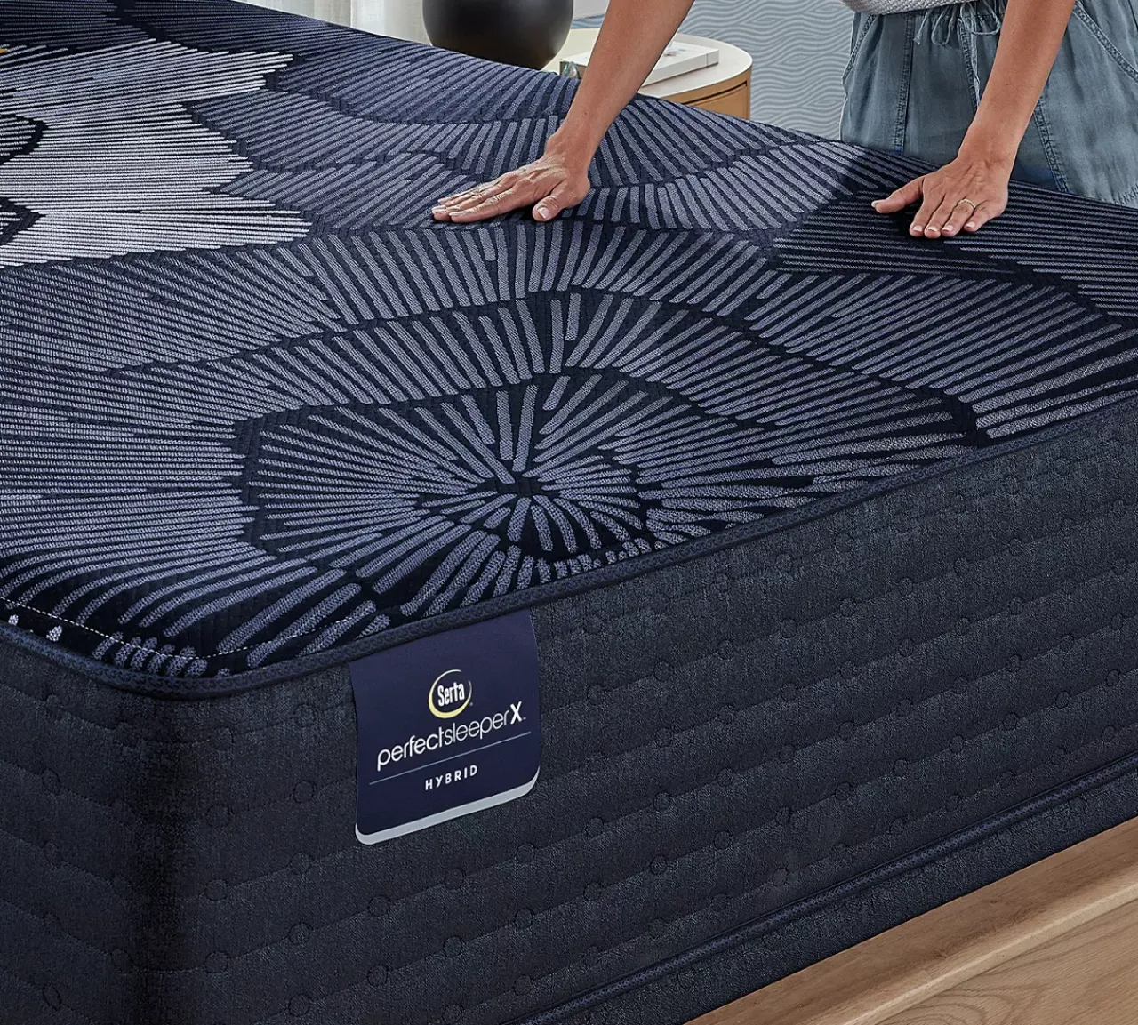 Havertys Serta® Perfect Sleeper X™ Hybrid Prescott Plush Tight Top Mattress Best