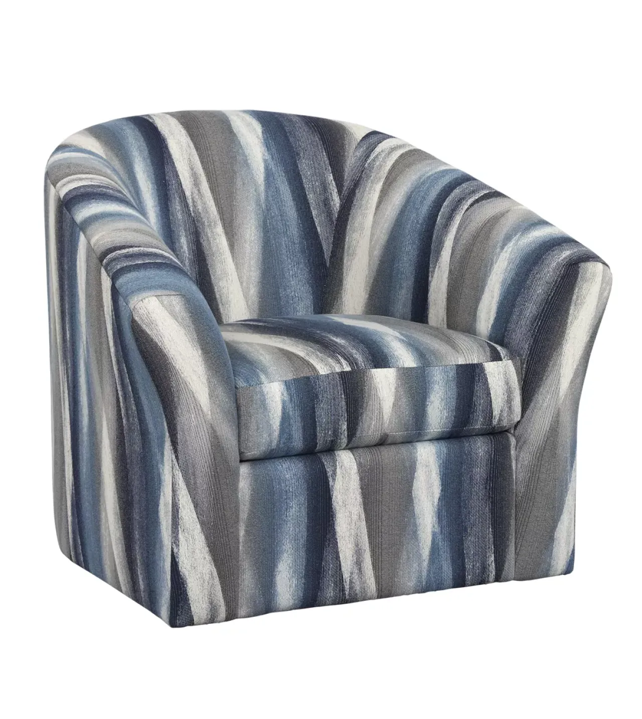 Havertys Shiloh Swivel Accent Chair Zain Dusk Outlet
