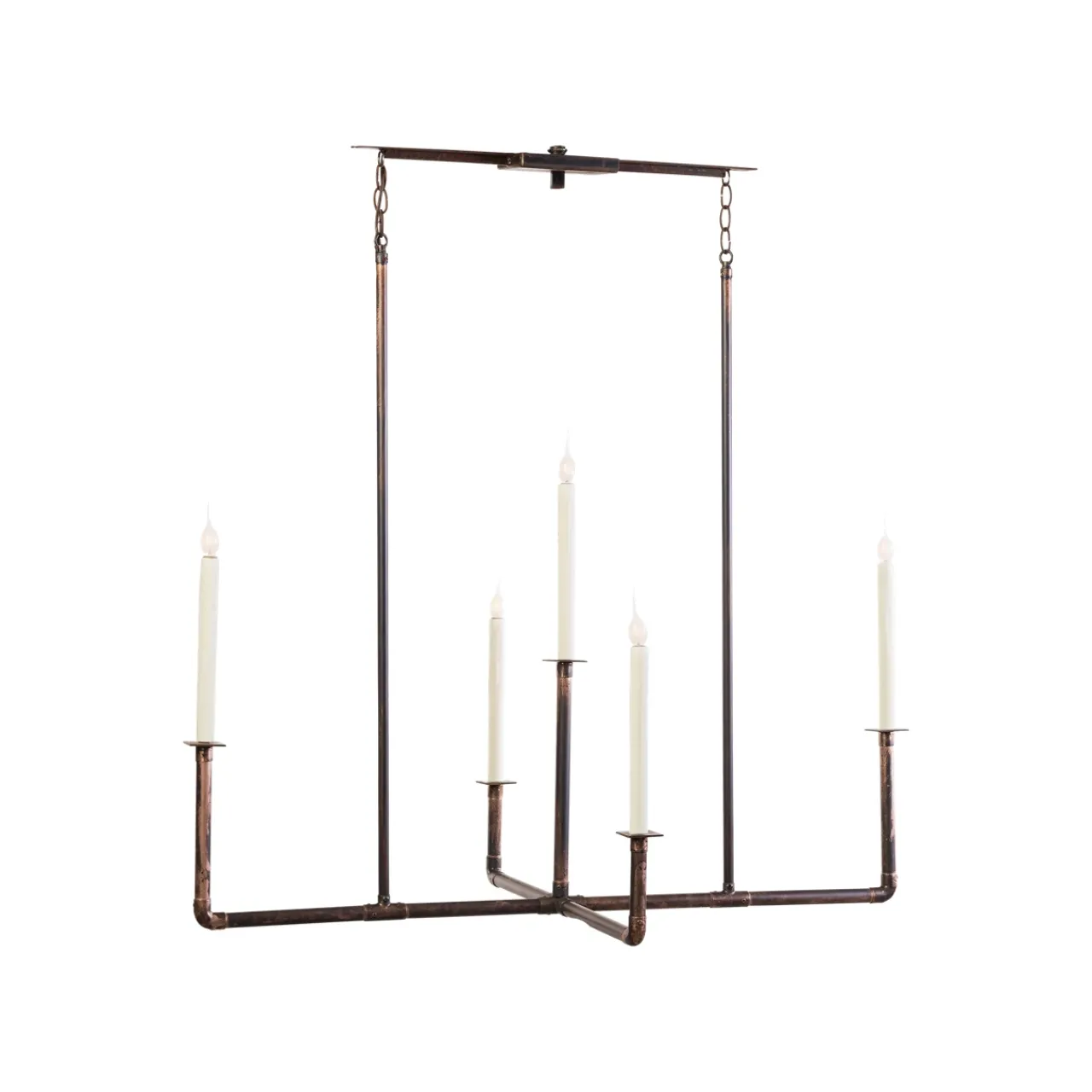 Havertys Talisman Chandelier Darkened Copper Online