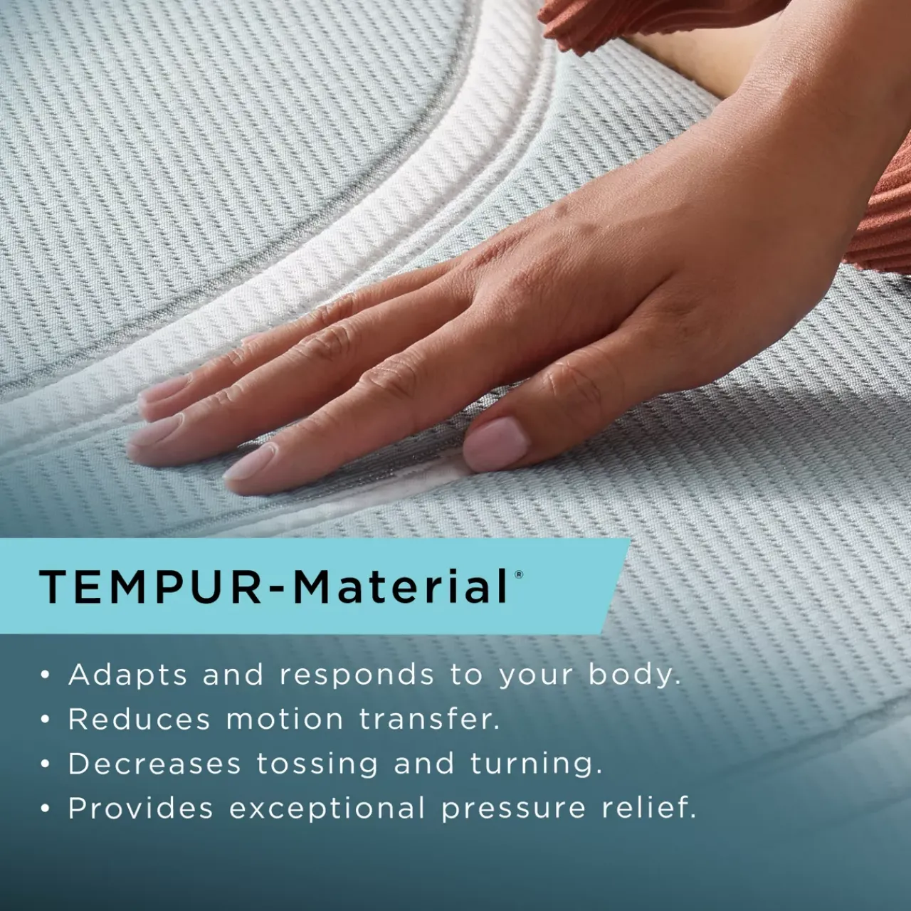 Havertys TEMPUR-LuxeAdapt 2.0 Firm Mattress New