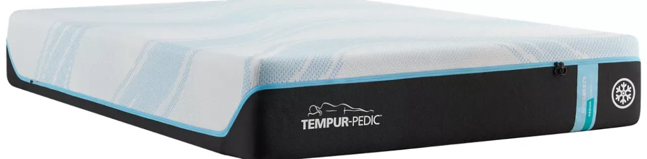 Havertys TEMPUR-PRObreeze™ Medium Mattress Outlet