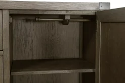 Havertys Vickery Creek Door Chest Weathered Gray Best