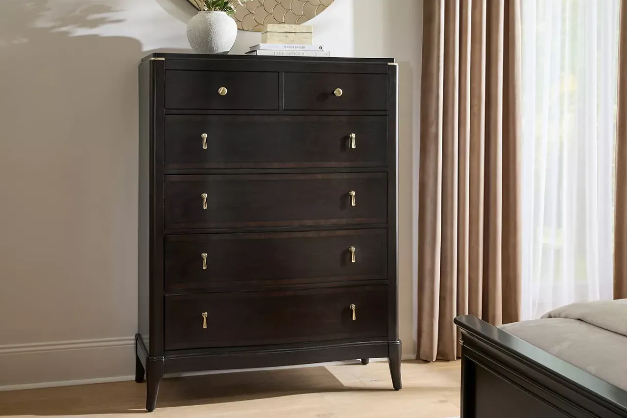 Havertys Waterford Chest Espresso Discount