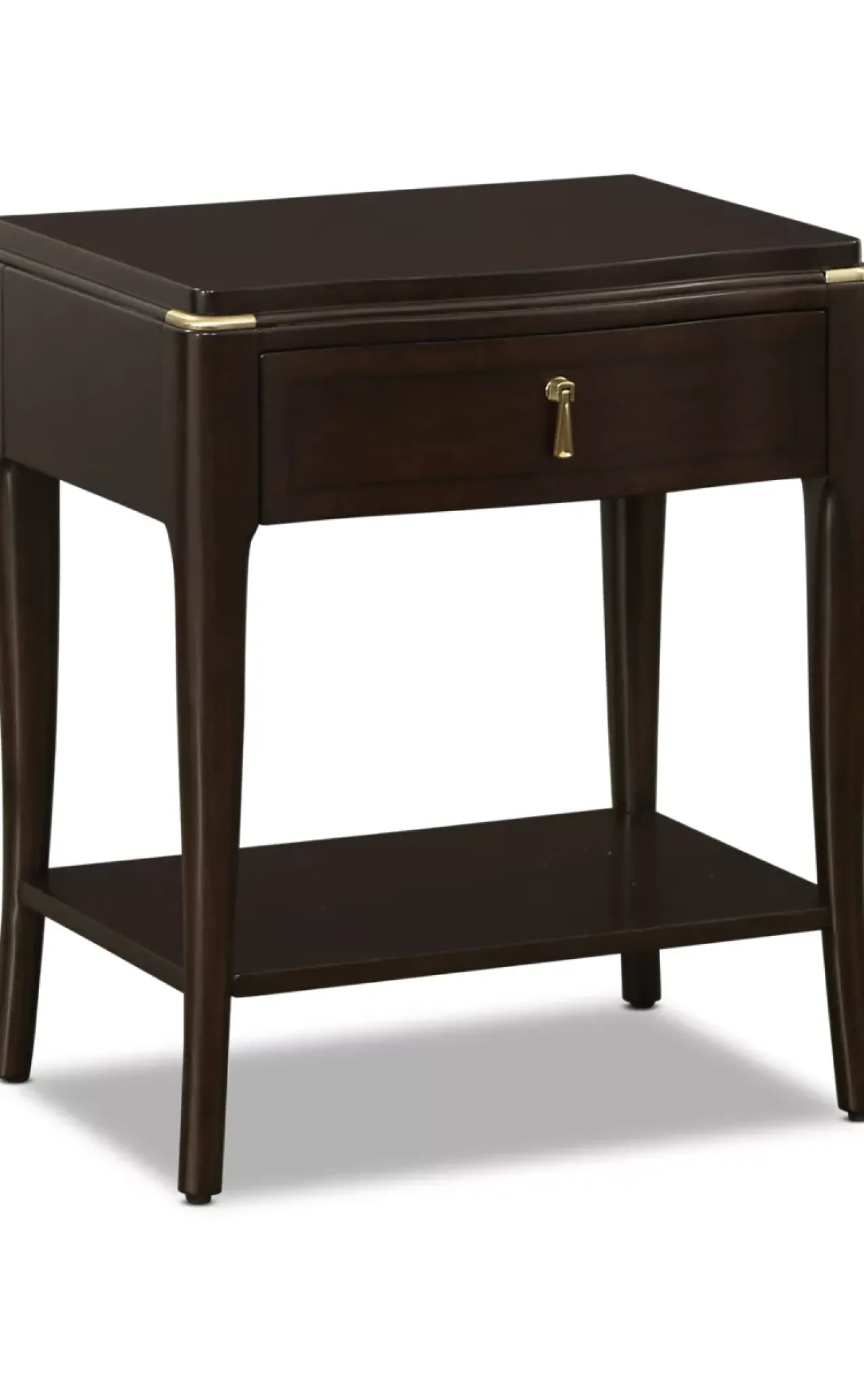 Havertys Waterford Open Nightstand Espresso Online