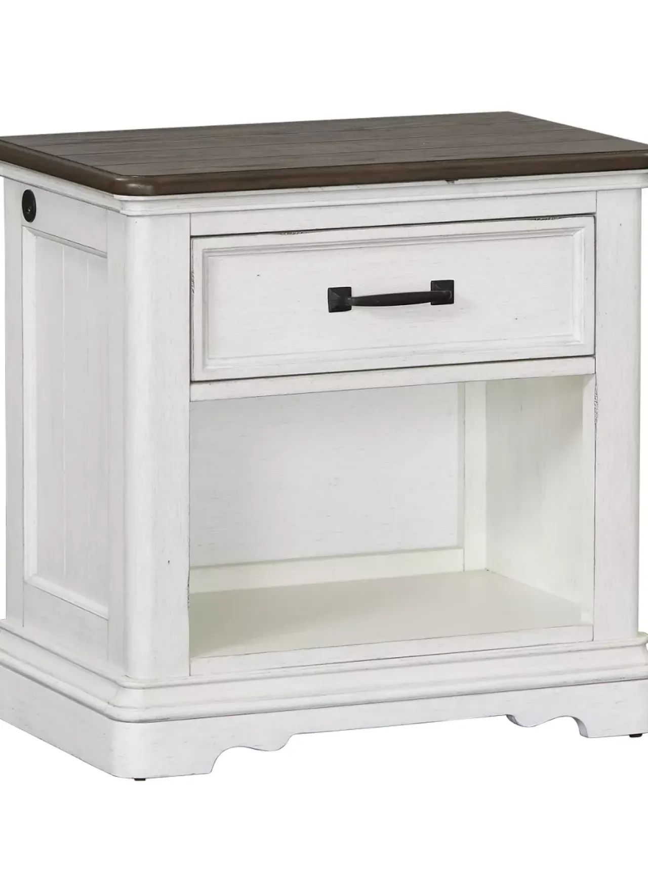 Havertys Wesley Open Nightstand