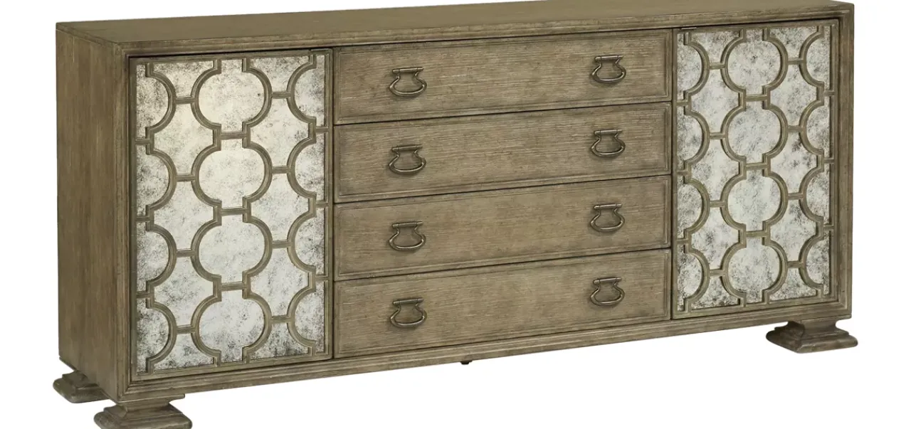 Havertys Westcliffe Buffet Burnished Bark Hot
