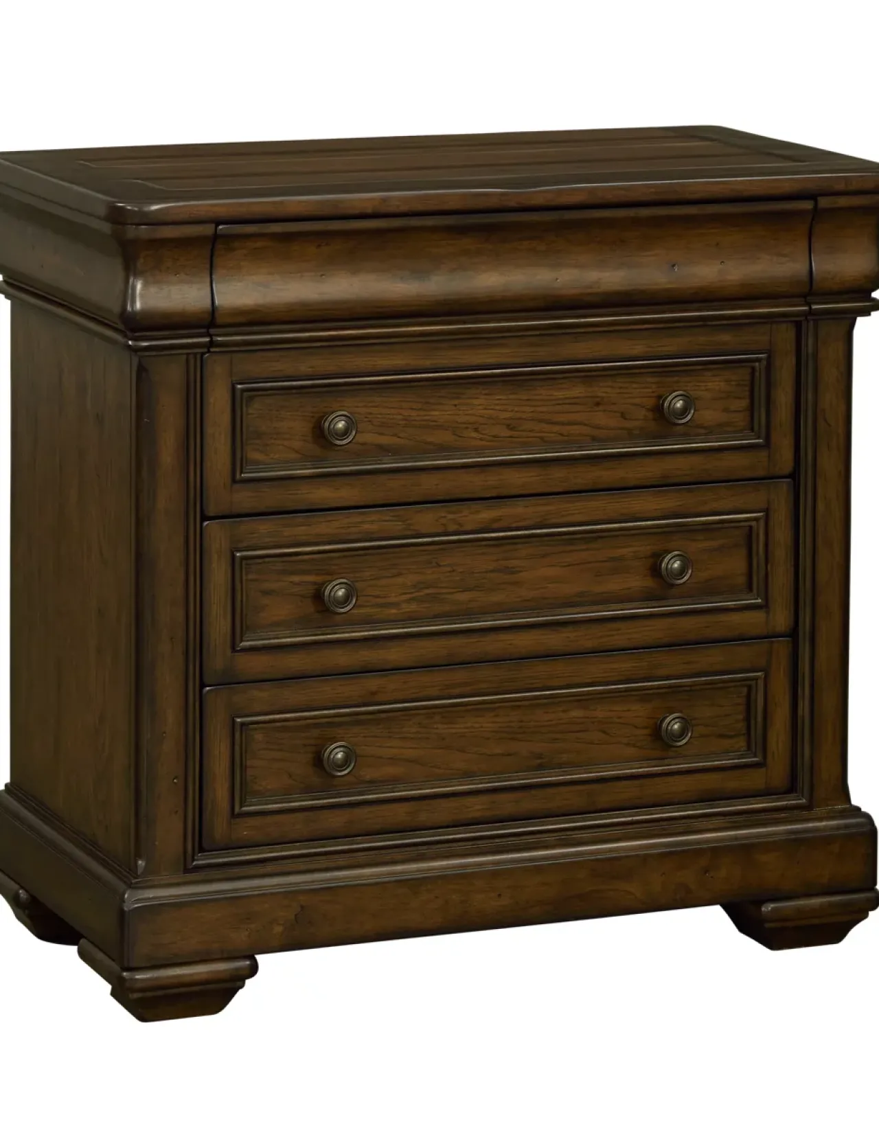 Havertys Westhaven Bachelor Chest Dark Chestnut Outlet