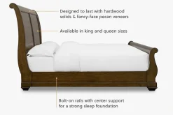 Havertys Westhaven Sleigh Bed Discount
