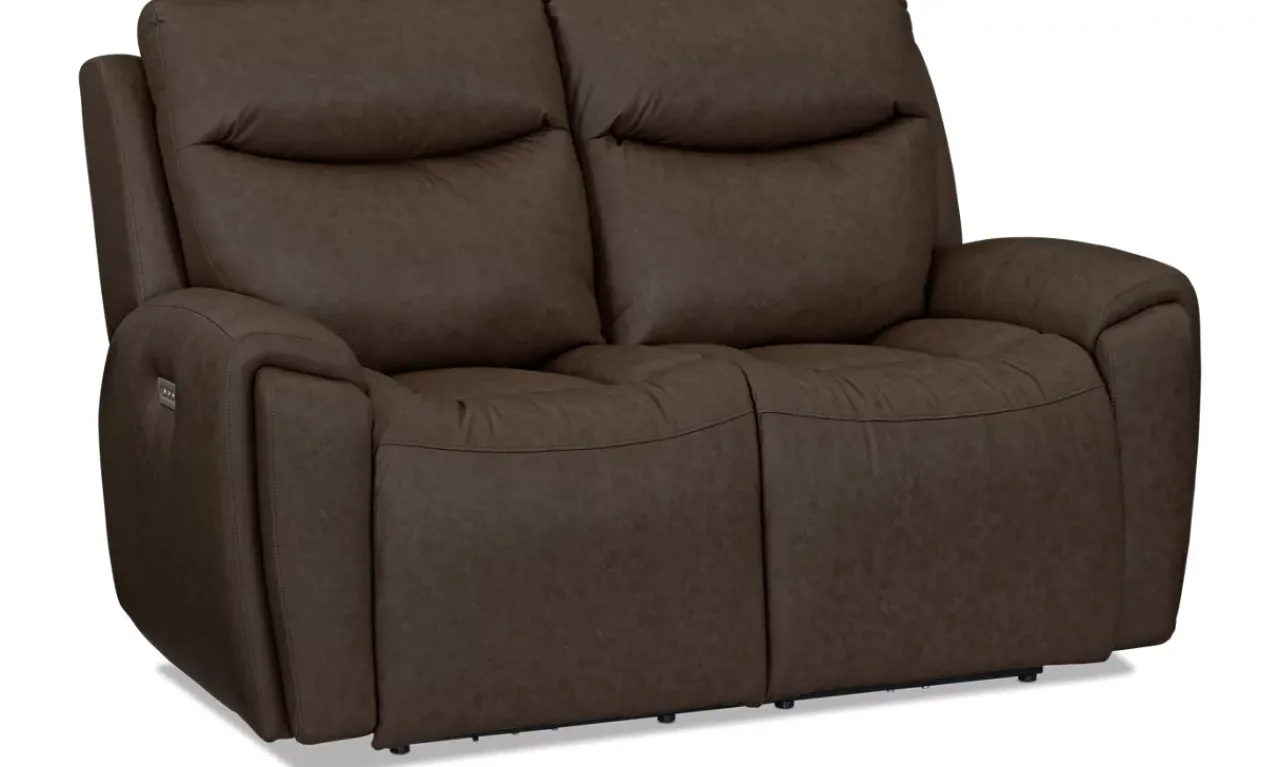 Havertys Winston Power Loveseat Outlet