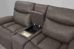 Havertys Winston Power Loveseat with Console Clearance