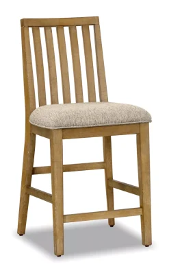 Havertys Woodstock Counter Stool Driftwood Hot