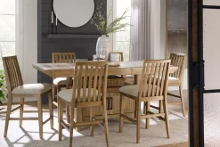 Havertys Woodstock Counter Stool Driftwood Hot