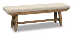 Havertys Woodstock Dining Bench Driftwood Sale