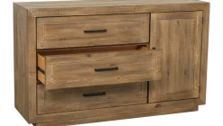 Havertys Woodstock Server Driftwood Discount