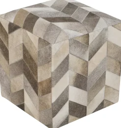Havertys Zeke Pouf Online